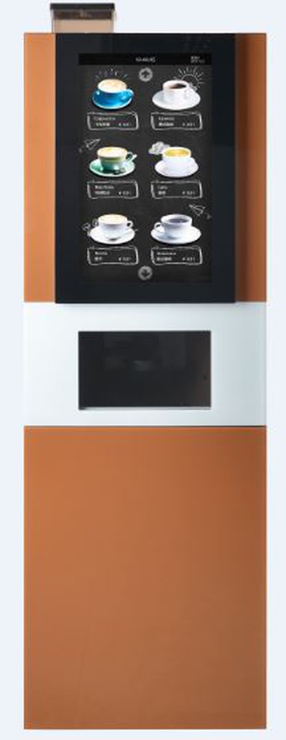 Free standing Coffee Vending Machine xarba sħuna vending skrin vertikali 22inch